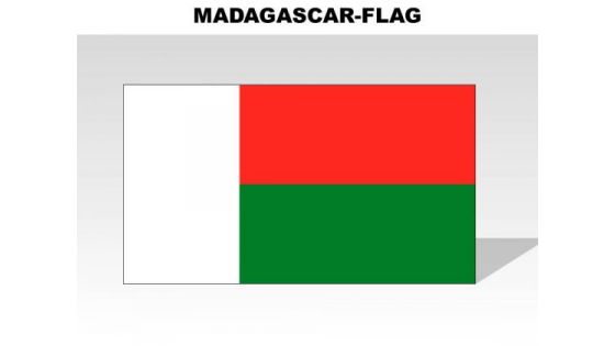 Madagascar Country PowerPoint Flags