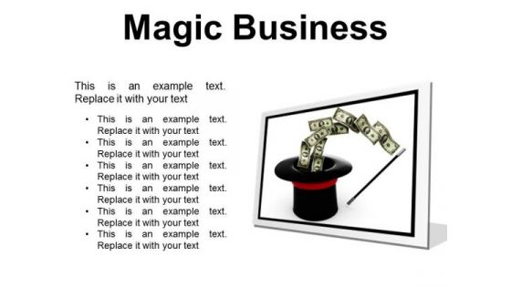 Magic Business Finance PowerPoint Presentation Slides F