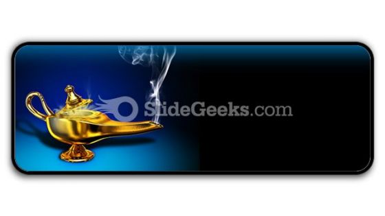Magic Lamp PowerPoint Icon R Magic Lamp PowerPoint Icon R