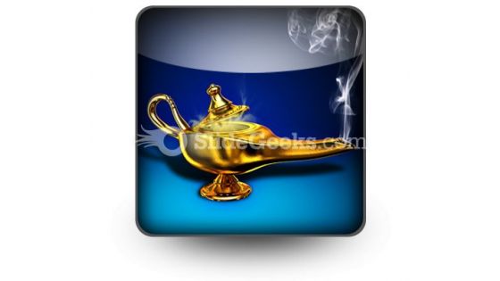 Magic Lamp PowerPoint Icon S