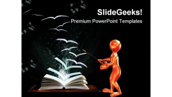 Magical World Entertainment PowerPoint Templates And PowerPoint Backgrounds 0811