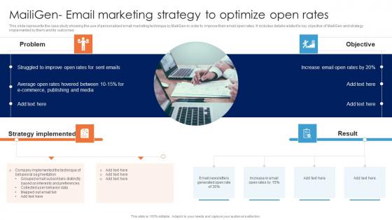 Mailigen Email Marketing Strategy To Optimize Open Guide For Data Driven Advertising Themes Pdf