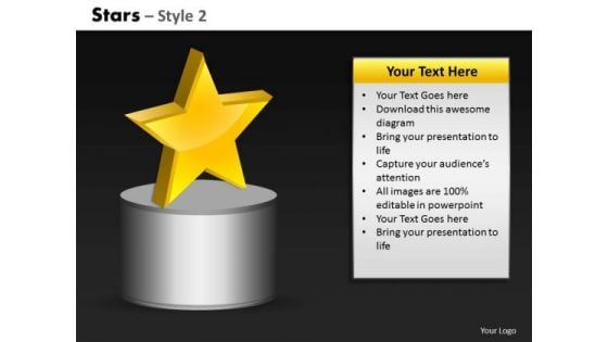 Main Point Stars PowerPoint Slides And Ppt Diagram Templates