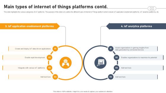 Main Types Of Internet Of Things Platforms Aws IOT Platform Ppt Example Slide02