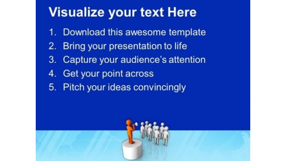 Maintain A Communication With Team PowerPoint Templates Ppt Backgrounds For Slides 0613