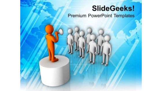 Maintain A Communication With Team PowerPoint Templates Ppt Backgrounds For Slides 0613