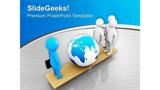 Maintain A Global Relation Client PowerPoint Templates Ppt Backgrounds For Slides 0613