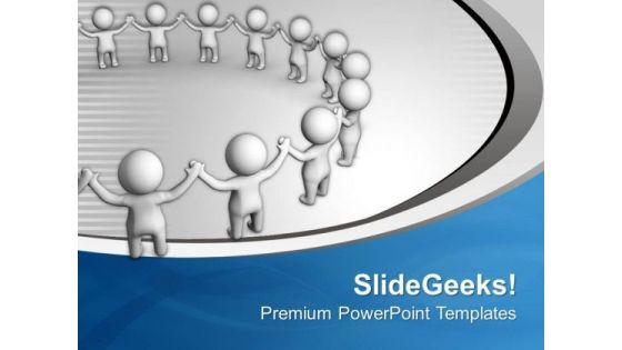 Maintain A New Circle PowerPoint Templates Ppt Backgrounds For Slides 0613