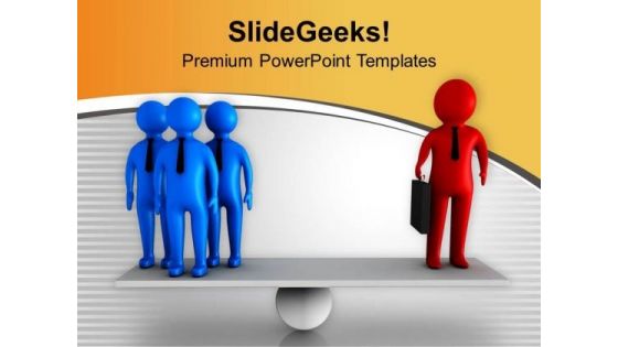 Maintain The Balance With Team PowerPoint Templates Ppt Backgrounds For Slides 0613