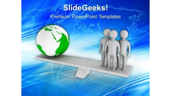 Maintain The Enviornmental Balance PowerPoint Templates Ppt Backgrounds For Slides 0413