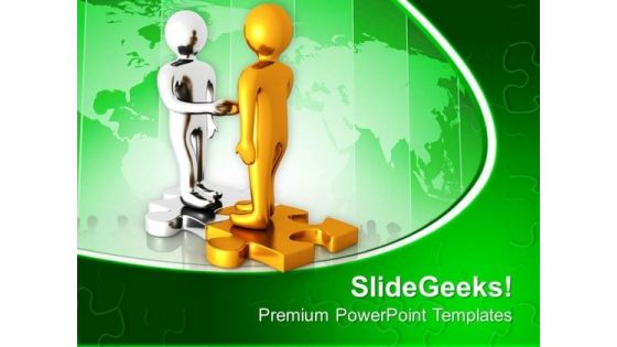 Maintain The Good Relation With Clients PowerPoint Templates Ppt Backgrounds For Slides 0613