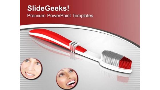 Maintain Your Oral Hygiene PowerPoint Templates Ppt Backgrounds For Slides 0613