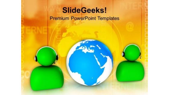 Maitain Global Communication PowerPoint Templates Ppt Backgrounds For Slides 0513