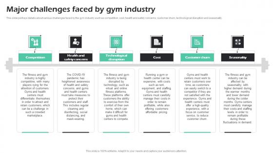 Major Challenges Faced By Gym Industry Fitness Center Business Plan Themes Pdf