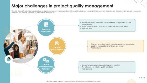 Major Challenges In Project Quality Executing Quality Ppt Presentation PM SS V Major Challenges In Project Quality Executing Quality Ppt Presentation PM SS V