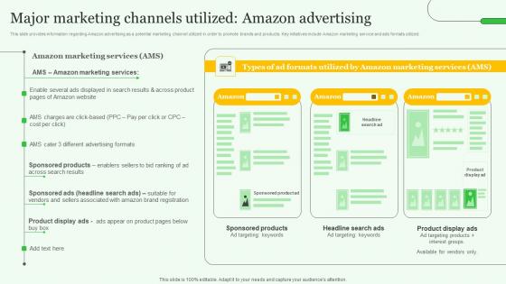 Major Marketing Channels Utilized Exploring Amazons Global Business Model Growth Structure Pdf