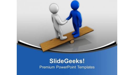 Make A Balance In Contract PowerPoint Templates Ppt Backgrounds For Slides 0613