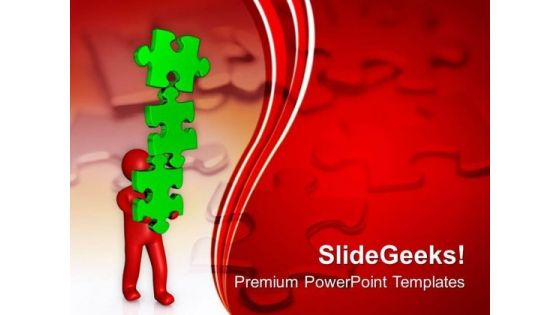 Make A Balance In Problem Solving PowerPoint Templates Ppt Backgrounds For Slides 0513