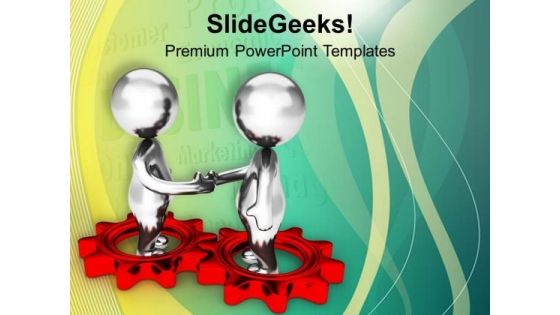 Make A Business Deal PowerPoint Templates Ppt Backgrounds For Slides 0613