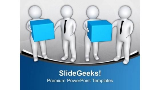 Make A Chain For Work Flow PowerPoint Templates Ppt Backgrounds For Slides 0613