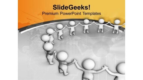 Make A Good Circle For Business Marketing PowerPoint Templates Ppt Backgrounds For Slides 0613