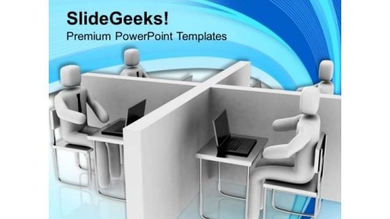 Make A Good Office Enviornment PowerPoint Templates Ppt Backgrounds For Slides 0613