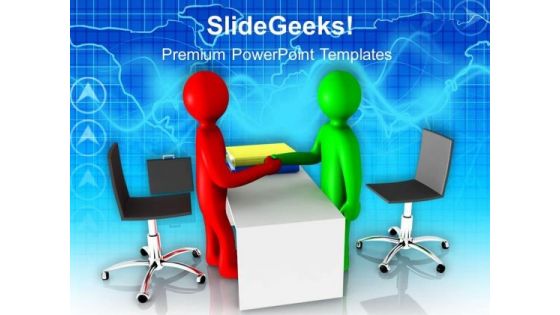 Make A Good Partner For Business Growth PowerPoint Templates Ppt Backgrounds For Slides 0613