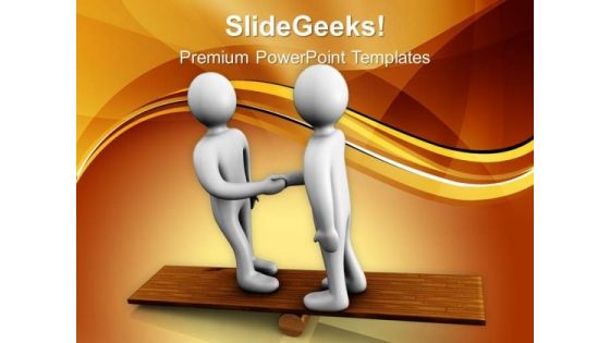 Make A Good Partner In Business PowerPoint Templates Ppt Backgrounds For Slides 0613