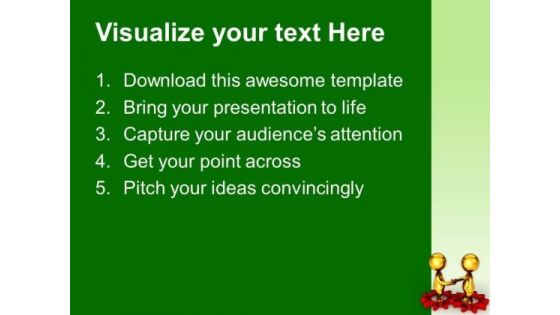 Make A Good Relation With Clients PowerPoint Templates Ppt Backgrounds For Slides 0613