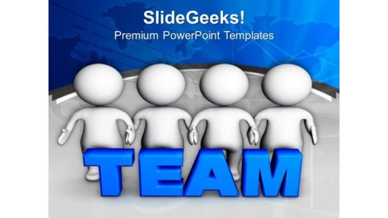 Make A Good Team PowerPoint Templates Ppt Backgrounds For Slides 0613