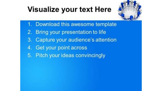 Make A Great Team For Better Future PowerPoint Templates Ppt Backgrounds For Slides 0713