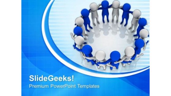 Make A Great Team For Better Future PowerPoint Templates Ppt Backgrounds For Slides 0713