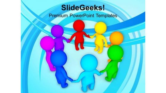 Make A Group For Business Growth PowerPoint Templates Ppt Backgrounds For Slides 0613