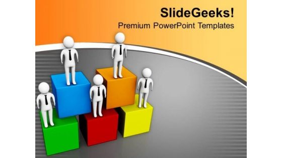 Make A Hierarchy In Business PowerPoint Templates Ppt Backgrounds For Slides 0713