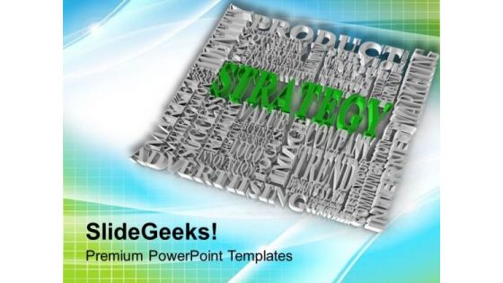 Make A Strategy Business Development PowerPoint Templates Ppt Backgrounds For Slides 0513
