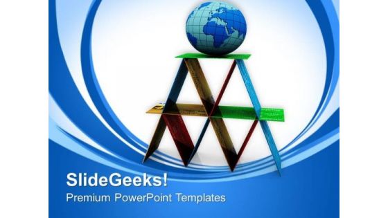 Make A Strong Base For Global Business PowerPoint Templates Ppt Backgrounds For Slides 0713