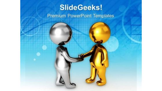 Make A Two Way Communication PowerPoint Templates Ppt Backgrounds For Slides 0613