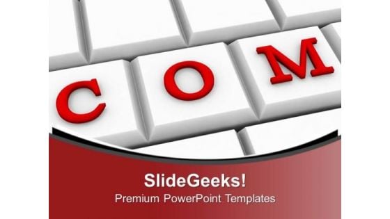 Make A Website To Promote Your Business PowerPoint Templates Ppt Backgrounds For Slides 0713