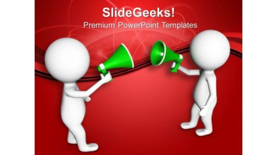 Make Announcement For Business PowerPoint Templates Ppt Backgrounds For Slides 0813