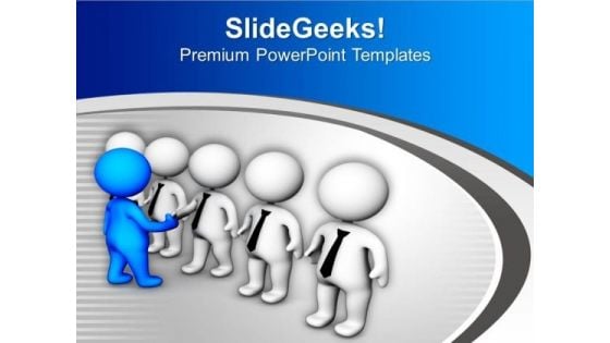 Make Business Relations For Suceess PowerPoint Templates Ppt Backgrounds For Slides 0613