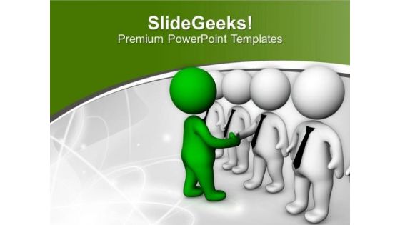 Make Clients For Business Growth PowerPoint Templates Ppt Backgrounds For Slides 0513