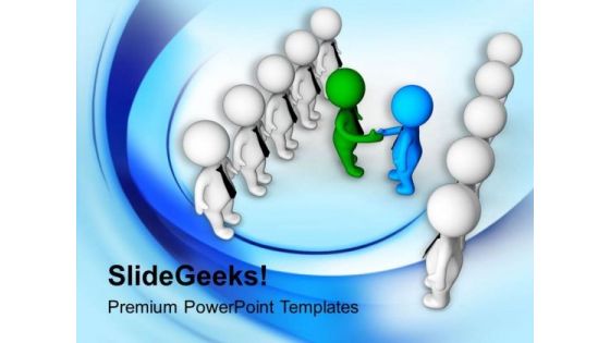 Make Deal For Successful Business PowerPoint Templates Ppt Backgrounds For Slides 0613
