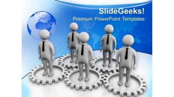 Make Global Marketing Team PowerPoint Templates Ppt Backgrounds For Slides 0613