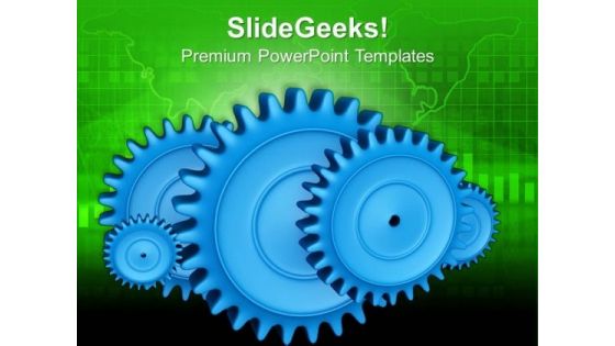 Make Good Gear For Process Control PowerPoint Templates Ppt Backgrounds For Slides 0613