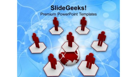 Make Good Global Clients For Business PowerPoint Templates Ppt Backgrounds For Slides 0713