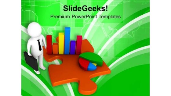 Make Right Pie And Bar Graph PowerPoint Templates Ppt Backgrounds For Slides 0713
