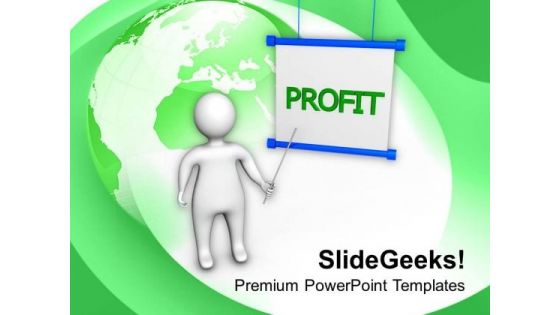 Make Strategies For Getting Profit PowerPoint Templates Ppt Backgrounds For Slides 0613