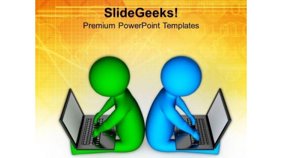 Make Your Business Global And Technical PowerPoint Templates Ppt Backgrounds For Slides 0713