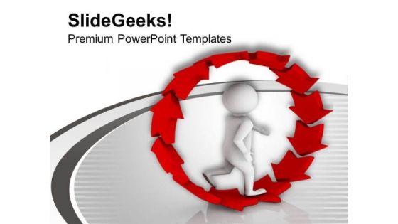 Make Your Own Path PowerPoint Templates Ppt Backgrounds For Slides 0613