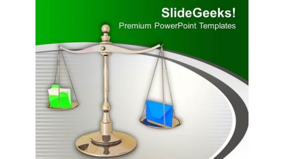 Making Balance Is Important PowerPoint Templates Ppt Backgrounds For Slides 0713